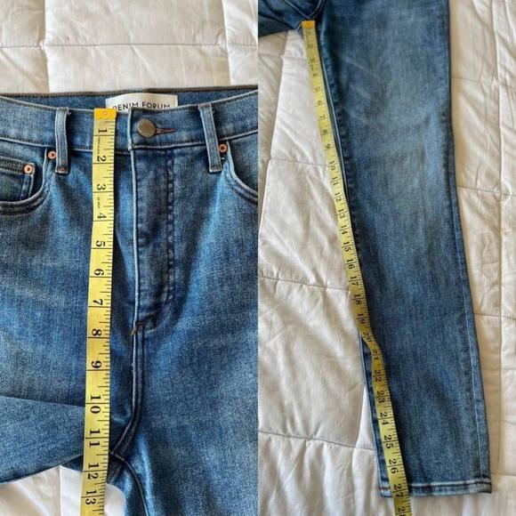 Denim Forum Lola High Rise Skinny Jean 29W - Picture 14 of 16